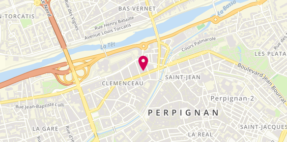 Plan de Le Comptoir National de l'Or, 10 Boulevard Georges Clemenceau, 66100 Perpignan