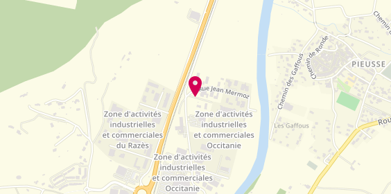 Plan de Bijouterie Peille, Centre Commercial Leclerc Route Carcassonne, 11300 Limoux