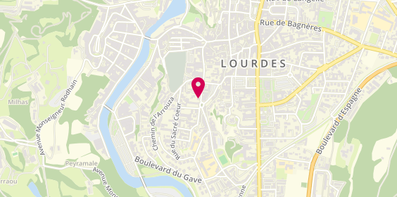 Plan de CL Bijoux - Chapelet-Letourneux SAS, 40 Rue des Pyrénées, 65100 Lourdes