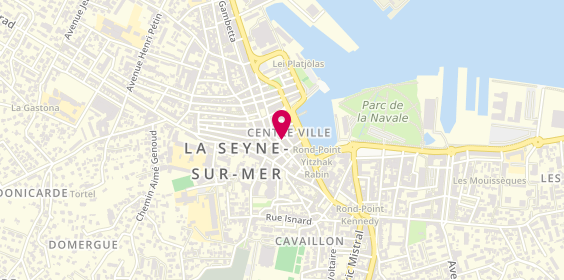 Plan de Bijouterie Haillot, 10 Rue Cyrus Hugues, 83500 La Seyne-sur-Mer