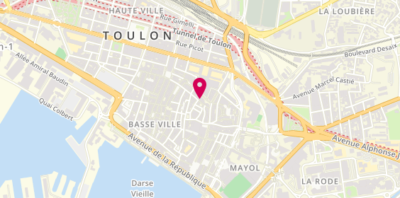 Plan de Pardini Elio, 29 Rue Paul Lendrin, 83100 Toulon
