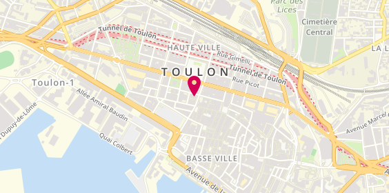 Plan de Mauboussin, 3-5 Rue Henri Pastoureau, 83000 Toulon