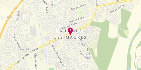 Plan de Bijouterie Giraud, 14 Av. Georges Clemenceau, 83250 La Londe-les-Maures