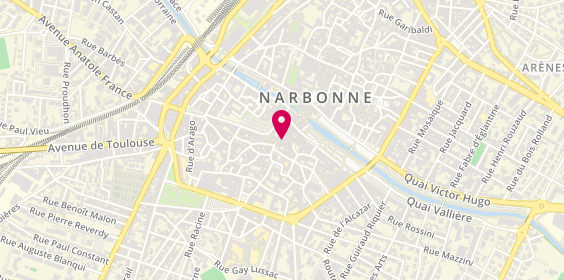 Plan de Carole Chiotasso, 1 Rue Cabirol, 11100 Narbonne