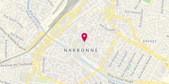 Plan de Fabien Cardona, 34 Rue Droite, 11100 Narbonne