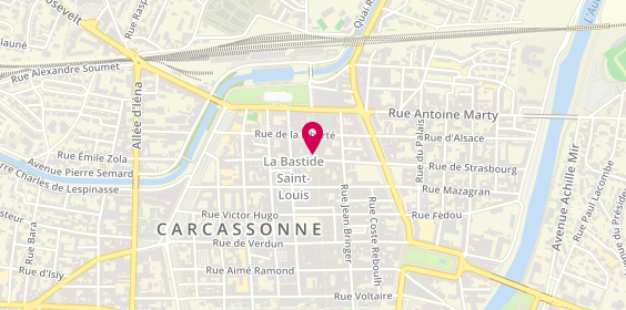 Plan de Bijou Brigitte, 35 Rue Georges Clemenceau, 11000 Carcassonne