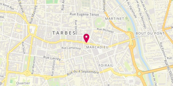 Plan de Bijouterie Bernat, 113 Rue Maréchal Foch, 65000 Tarbes