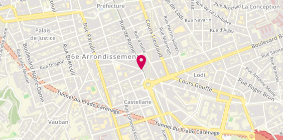 Plan de Bijouterie Lm, 192 Rue de Rome, 13006 Marseille