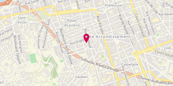 Plan de Lucy Luce, 92 Rue Breteuil, 13006 Marseille