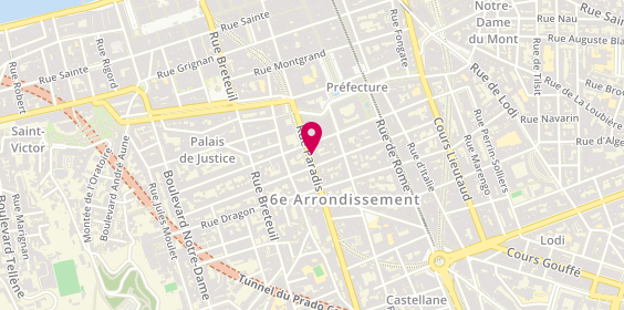 Plan de Pearl Access, 111 Rue Paradis, 13006 Marseille