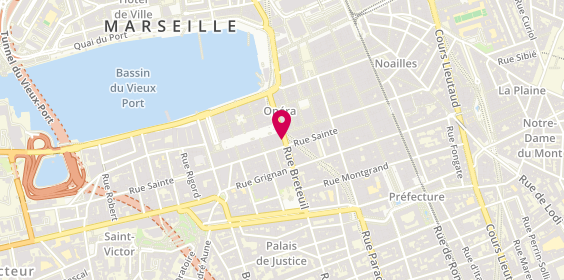 Plan de La Perle d'Or, 6 Rue Breteuil, 13001 Marseille