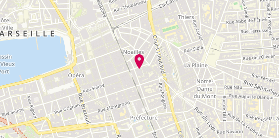 Plan de DONADEY Lionel, 12 Rue Jean-Pierre-Moustier, 13001 Marseille