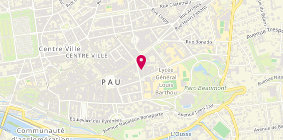Plan de Achat Or & Argent / Bijouterie CARRÉ OR, 9 Rue Lamothe, 64000 Pau