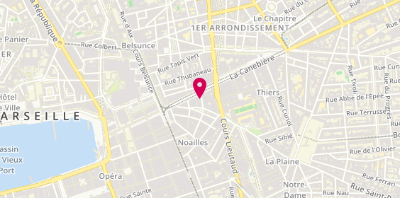 Plan de Bijouterie Papere, 4 Rue Papere, 13001 Marseille
