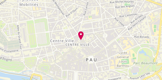 Plan de Les Joyaux de Phébus, 23 Rue Serviez, 64000 Pau