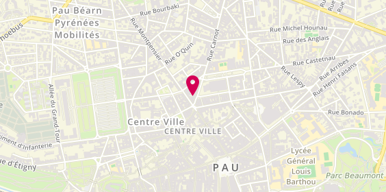 Plan de L'Ecrin d'Or, 5 Rue Carnot, 64000 Pau