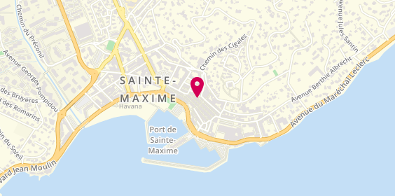 Plan de New Syl, 9 Pl. Du Marché, 83120 Sainte-Maxime