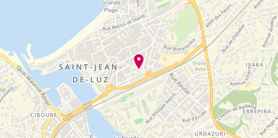Plan de Azenor, 11 avenue Jaureguiberry, 64500 Saint-Jean-de-Luz