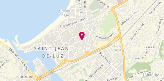 Plan de Les Gemmes de Morengo, 40 Boulevard Victor Hugo, 64500 Saint-Jean-de-Luz