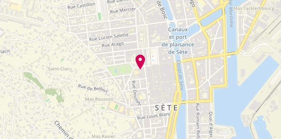 Plan de Baloge Anthony, 5 avenue Marx Dormoy, 34200 Sète