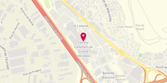 Plan de Histoire d'Or, Centre Commercial Carrefour Grand
Route Nationale 113, 13127 Vitrolles