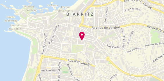 Plan de Origine Ateliers, 16 avenue Jaulerry, 64200 Biarritz