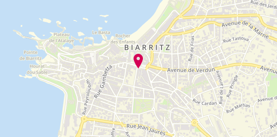 Plan de Duhalde Diamants, 16 place Georges Clemenceau, 64200 Biarritz