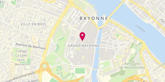 Plan de Saperlipopette, 20 Rue Argenterie, 64100 Bayonne