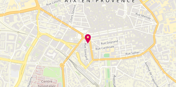 Plan de Hdlr Mecaniquartz, 2 avenue Victor Hugo, 13100 Aix-en-Provence