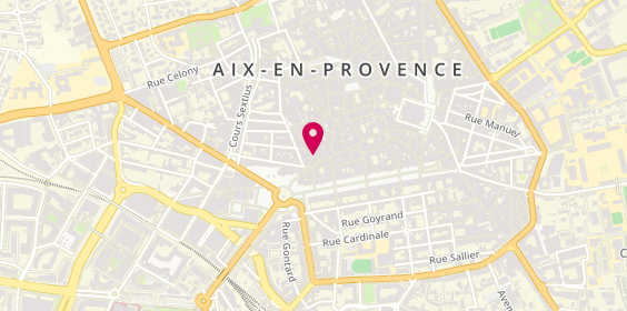 Plan de Bijouterie Europe Gold' OR Aix-Pce, 3 Rue des Tanneurs, 13100 Aix-en-Provence
