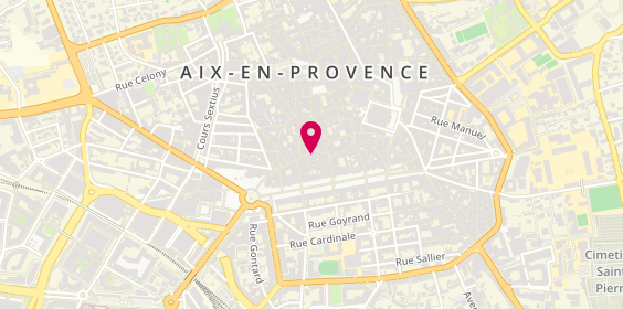 Plan de Les Alchimistes, 31 Rue Espariat, 13100 Aix-en-Provence
