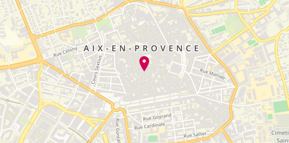 Plan de Jalom, 13 Rue Aude, 13100 Aix-en-Provence