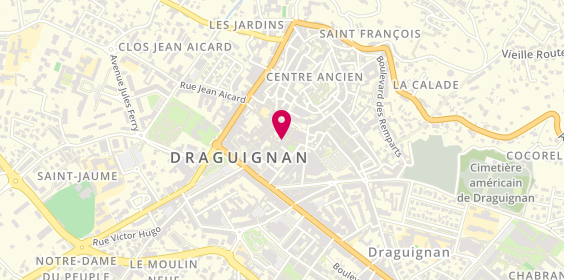 Plan de Centre Ville, 16 Rue de la République, 83300 Draguignan