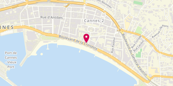 Plan de Arije Cannes, 50 Boulevard de la Croisette, 06400 Cannes