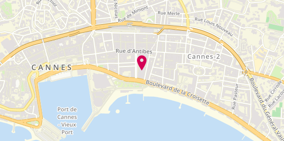 Plan de Van Cleef & Arpels, 17 Boulevard de la Croisette, 06400 Cannes