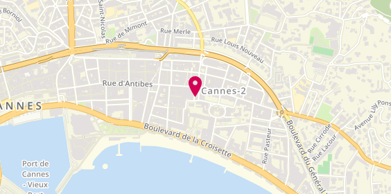 Plan de Raphaël Dantz, 7 Rue Tony Allard, 06400 Cannes