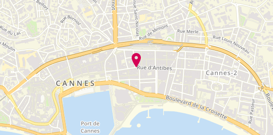 Plan de Histoire d'Or, 38 Rue d'Antibes, 06400 Cannes