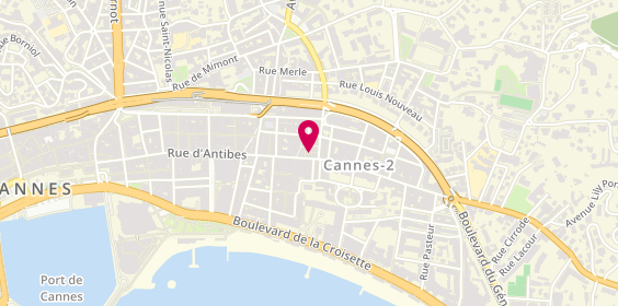 Plan de Claire's, 89 Rue d'Antibes, 06150 Cannes