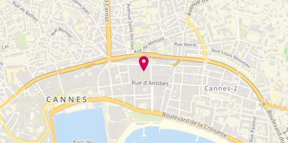 Plan de Bijouterie Joaillerie Expertise DE GARO, 13 Rue Hoche, 06400 Cannes