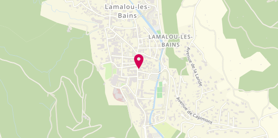 Plan de Bijouterie Once, 15 avenue Charcot, 34240 Lamalou-les-Bains