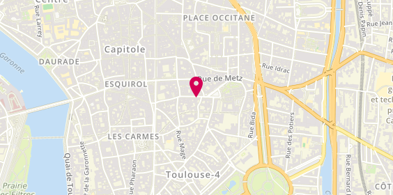 Plan de Dorise Joaillier, 41 Rue Croix Baragnon, 31000 Toulouse