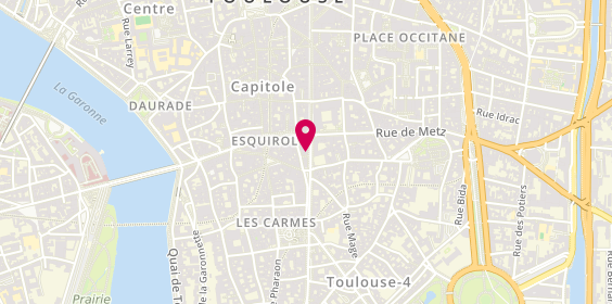 Plan de NV Joailliers, 7 Rue d'Alsace Lorraine, 31000 Toulouse