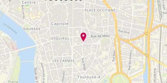 Plan de Zeina Alliances, 4 Rue Arts, 31000 Toulouse