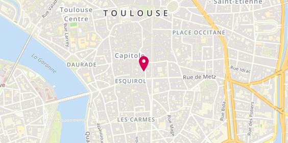 Plan de Zag Boutique, 43 Rue des Tourneurs, 31000 Toulouse