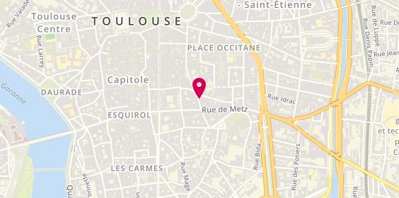 Plan de Gemmyo, 36 Rue Boulbonne, 31000 Toulouse
