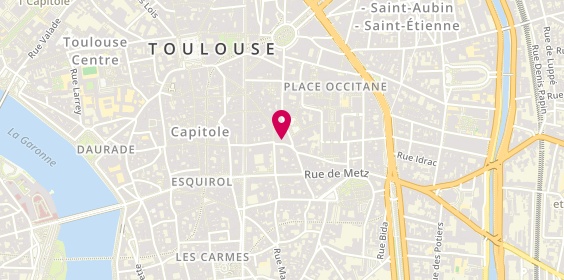 Plan de Rieunier, 3 Rue Cantegril, 31000 Toulouse