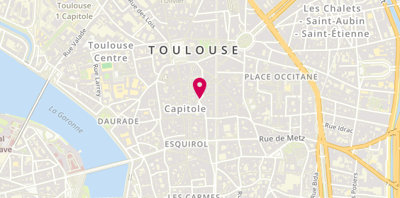 Plan de Bijoux Cailloux, 14 Rue des Puits Clos, 31000 Toulouse