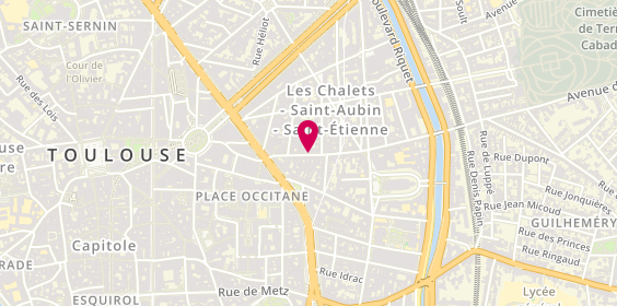 Plan de FREZAL Marc, 24 Rue Colombette, 31000 Toulouse
