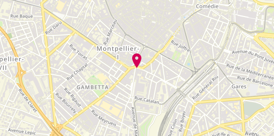 Plan de Bijouterie PALA Shammi, 1 Rue Rondelet, 34000 Montpellier