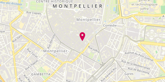 Plan de Argor Montpellier (Achat - Vente Or et Bijoux Occasions), 18 Rue des Étuves, 34000 Montpellier